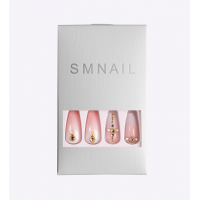 Best Price 24pcs Artificial Nails Manufacture Customize Package Private Label Nail Box Custom For Press On Nail